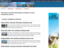 Tablet Screenshot of najputovanje.com